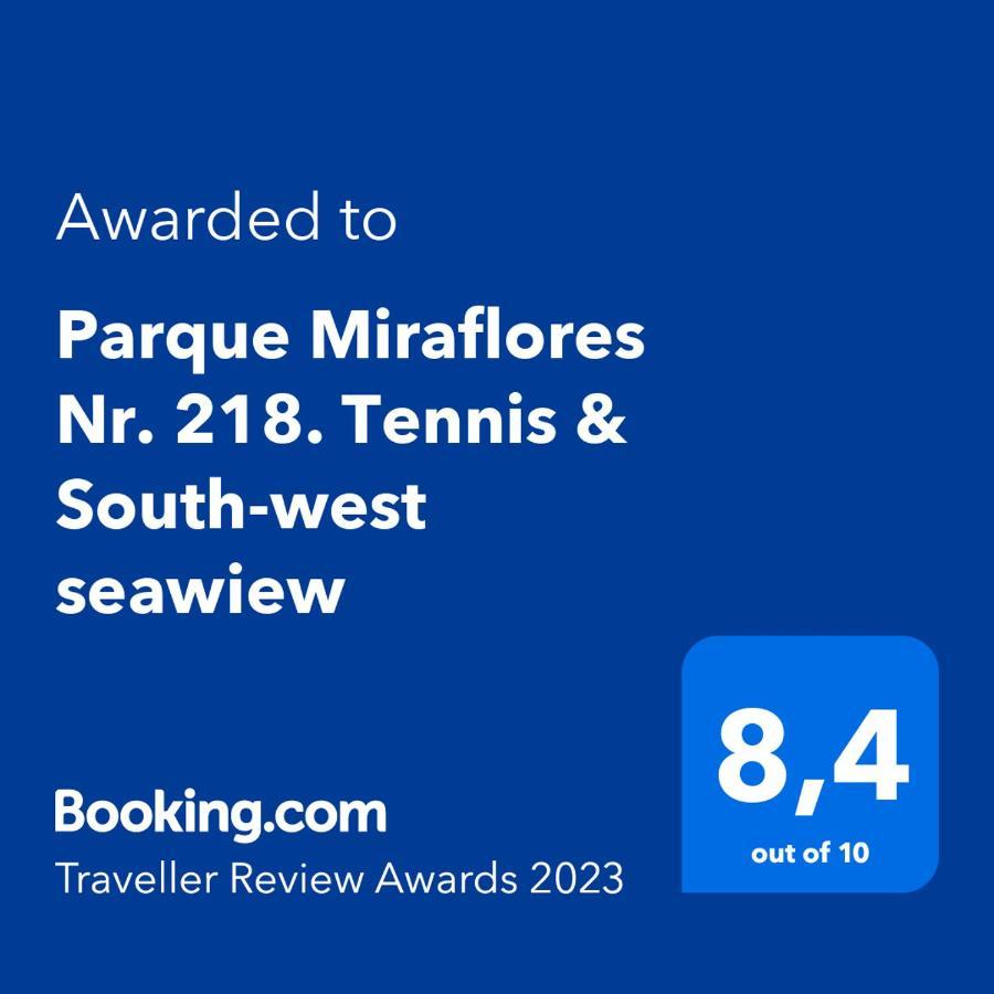 Parque Miraflores Nr. 218. Tennis & South-West Seawiew La Cala De Mijas Exterior foto